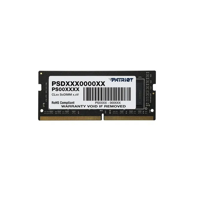 Memoria RAM DDR4 8GB 3200MHZ SODIMM Patriot Signature, CL22, 1.2V