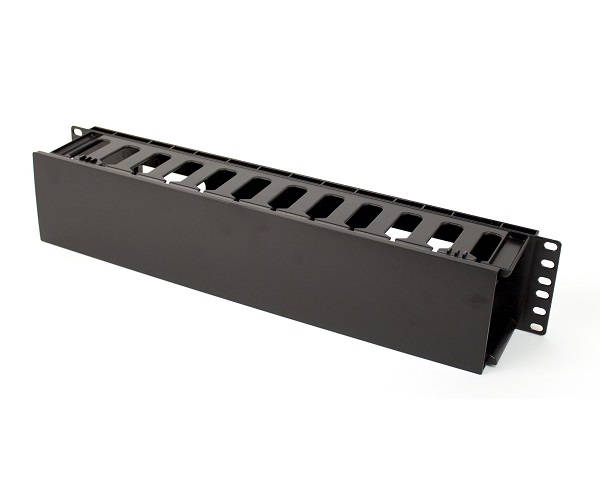Organizador De Cable T-VISION 2U - 19" Metálico