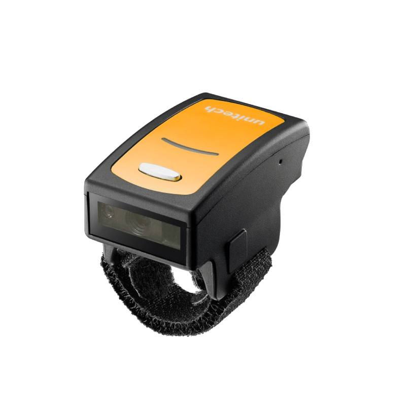 Lector de código de barra Inalámbrico UNITECH MS626 , Inteefaz Bluetooth y USB, de anillo (2D), MS626 Negro