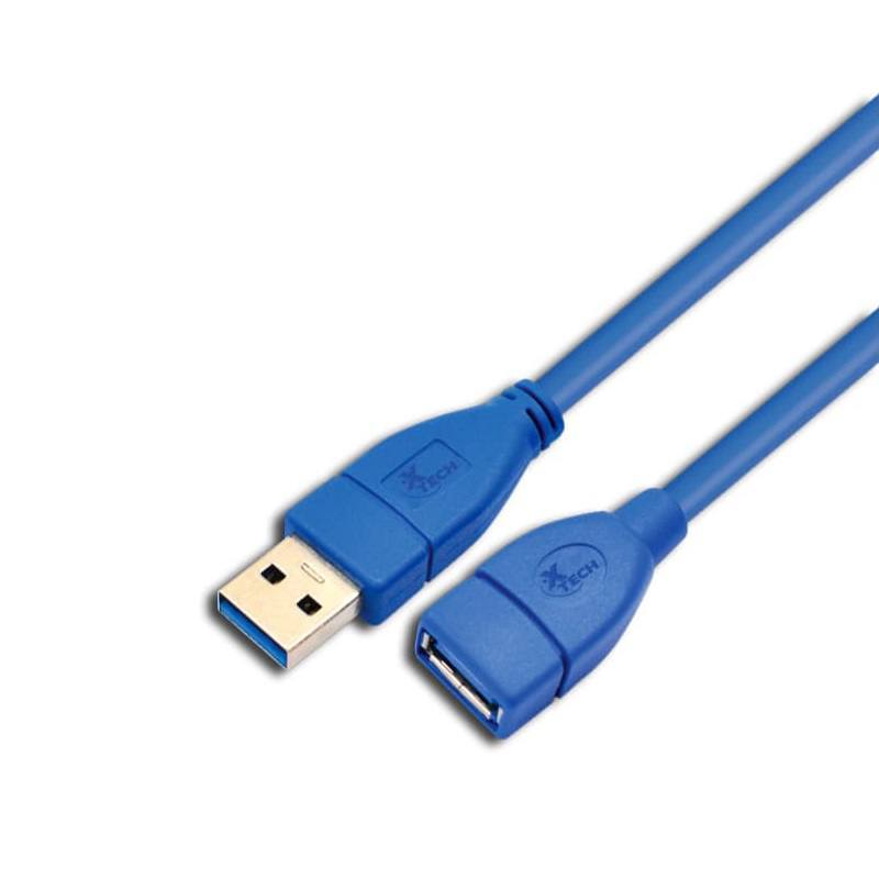 Extensor Cable USB3.0, Macho A Hembra, 1.8M