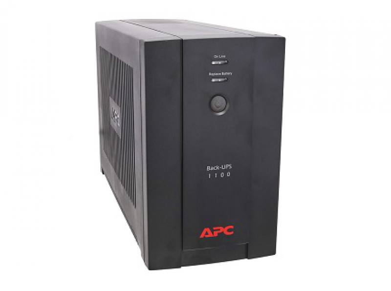 BATERIA UPS APC Back-UPS BX1100U, 1100VA, 120V, 6 SALIDAS, NEGRO.