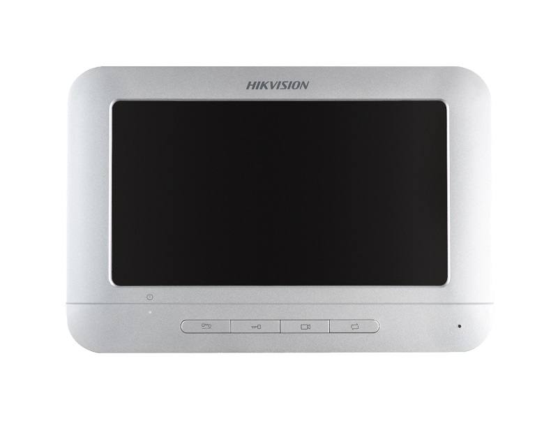 Intercom Hikvision KH2220, a Color de 7", resolución de 800p × 480p, sólo pantalla