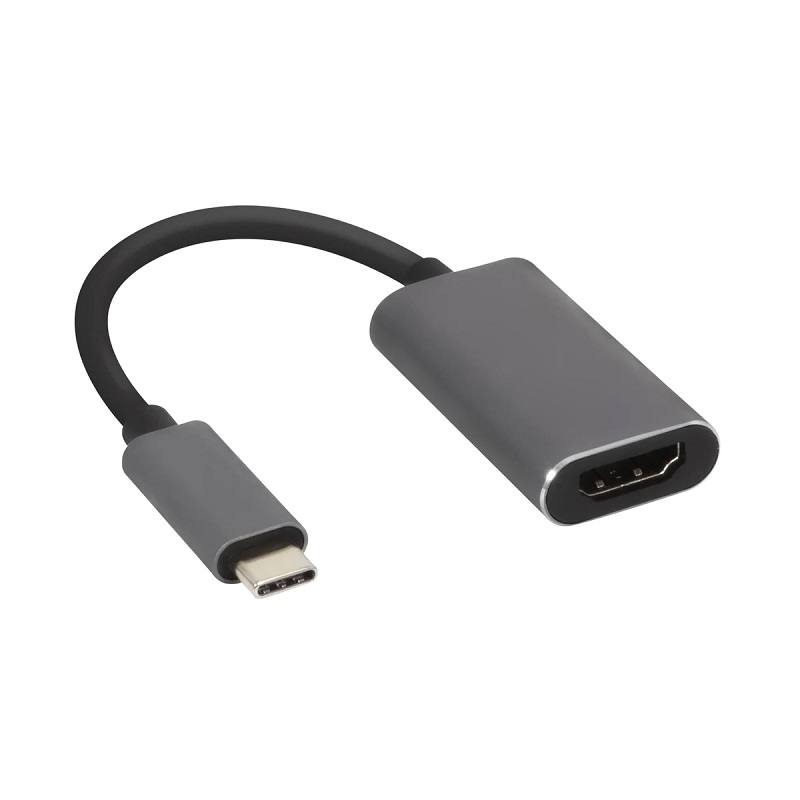 Adaptador USB Tipo C a HDMI Full HD 1080P, Soportado en Windows, MAC & Android