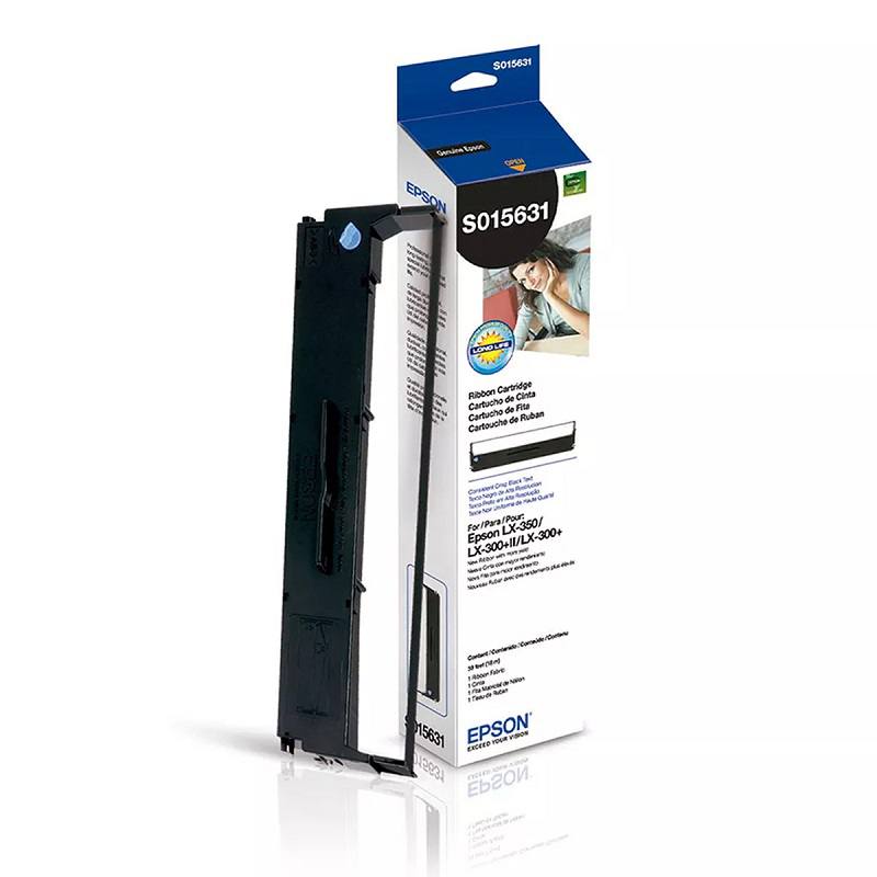 Cinta de tinta EPSON S015631 color negro para LX-300+ / LX-300+ II /LX-350