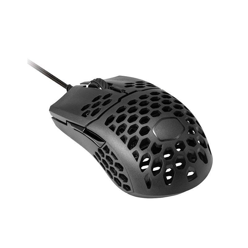 Ratón Gaming Cooler Master MM710 RGB, 6 Botones, conexión USB,  Hasta 16.000 DPI, Negro Mate