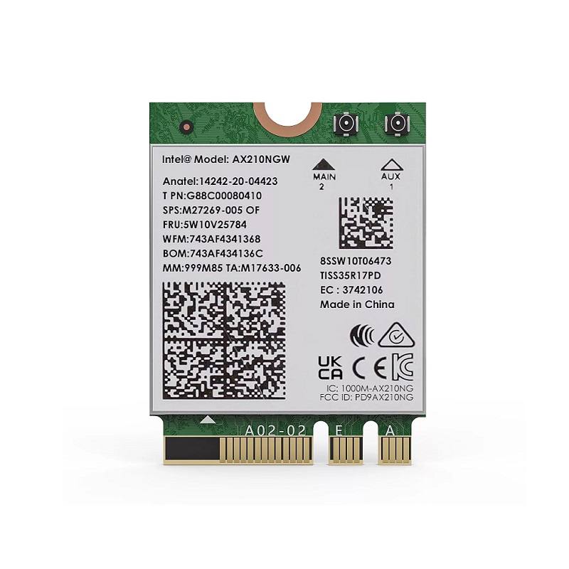 Tarjeta inalámbrica Wavlink WN675X3M, modulo M.2, AX5400 Tri-band, WiFi6E y Bluetooth 5.3