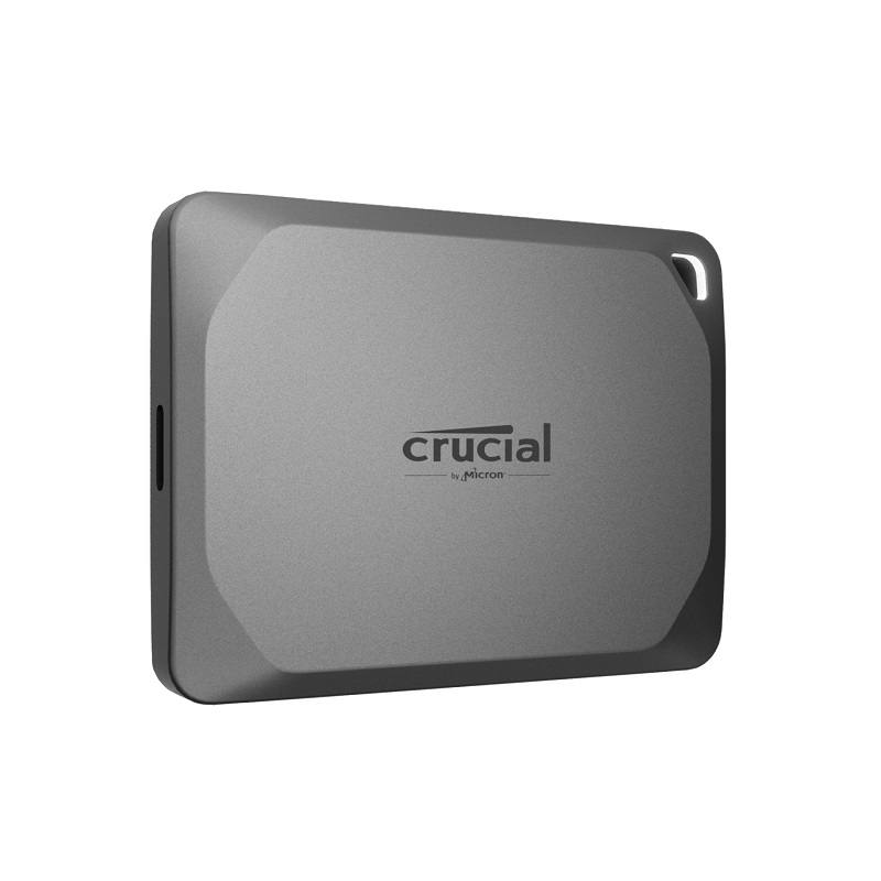 Disco SSD Externo Portable Crucial X9 Pro de 2TB, USB C 3.2 Gen-2, Lectura Secuencial 1050MBs, IP55