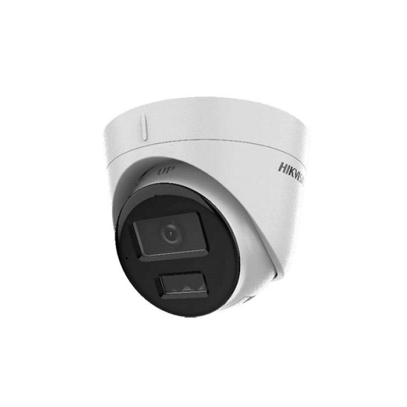 Cámara IP Domo Hikvision POE, 2.8mm, 4MP 2K, IR 30M, Outdoor/Indoor Micrófono, IP67, Plástico