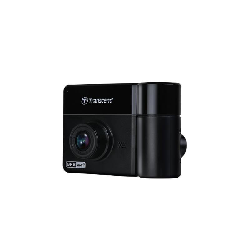 Dash Cam Transcend DrivePro 550, 2K QHD 1440P, GPS, WIFI, Ángulo de visión	diagonal 140°, Tarjeta MSD de 128GB incluida