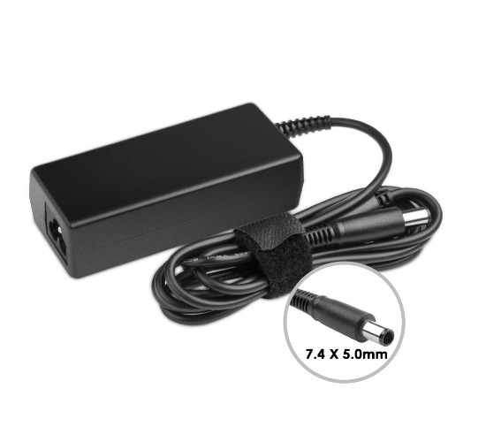 Cargador Generico para Laptop HP de 18.5V/3.5A 65W Conector de 7.4mm X 5.0mm