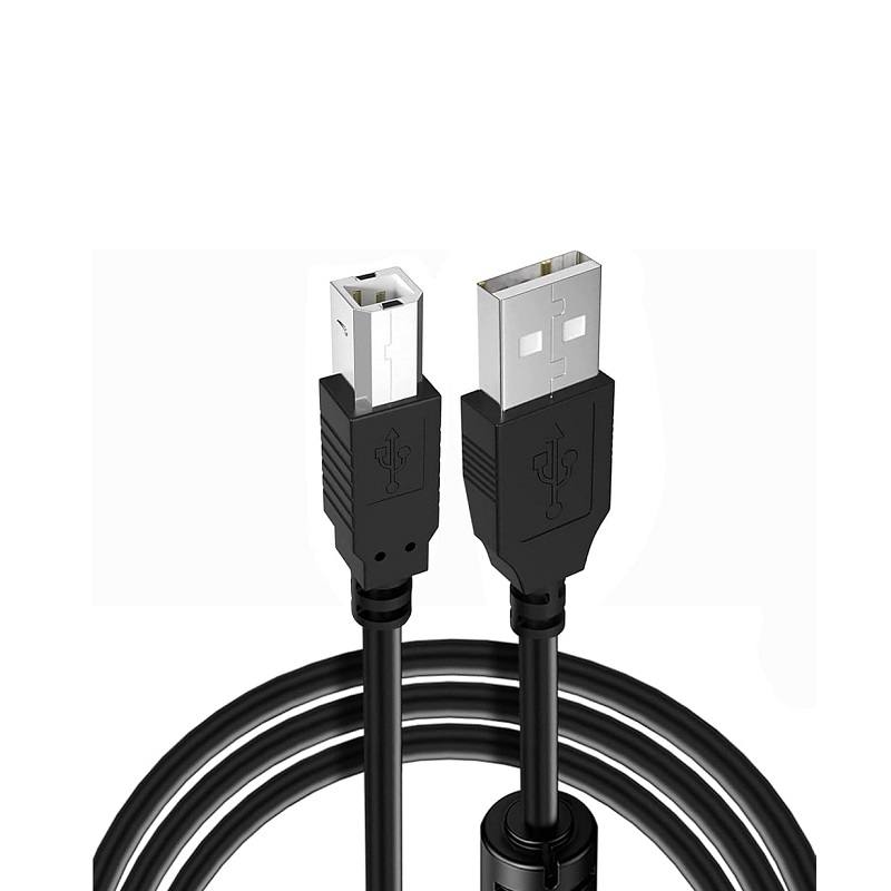 Cable USB A+B Macho para impresoras, longitud de 4.5M / 15FT