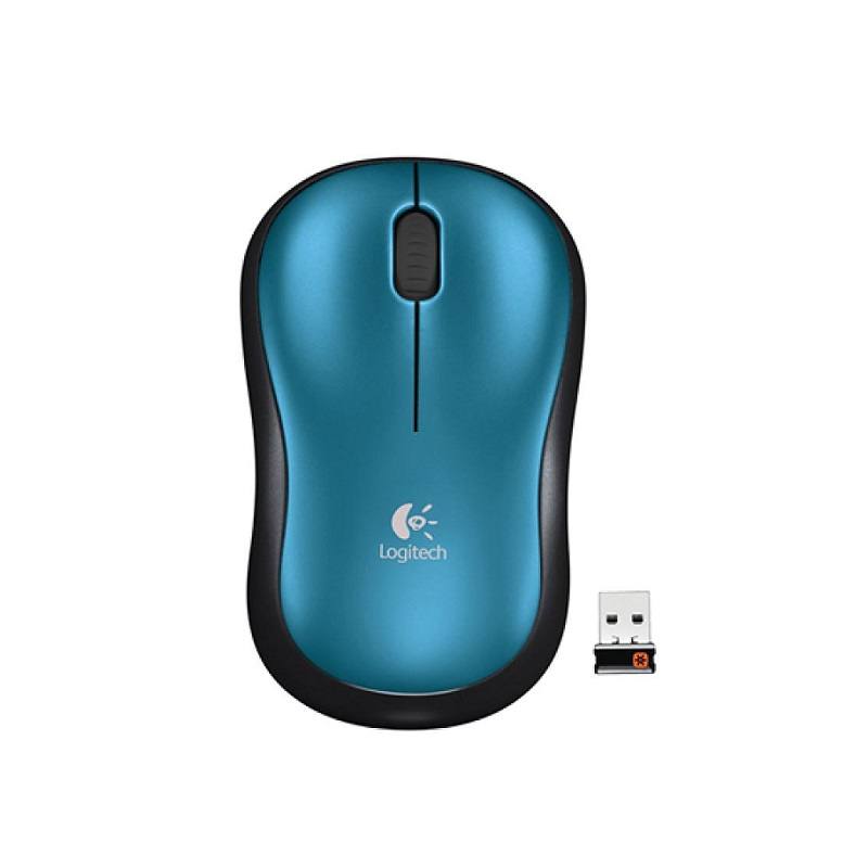 Ratón Inalambrico LOGITECH M185, Azul Metálico