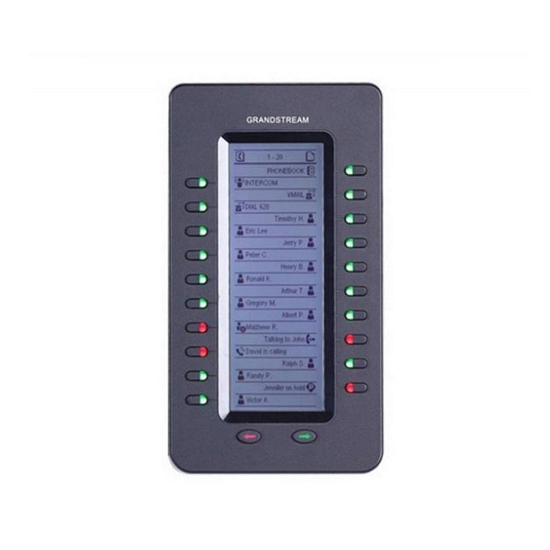 Modulo de Expansion IP GRANDSTREAM GXP2200 EXT, Negro, hasta 20 cuentas por panel.