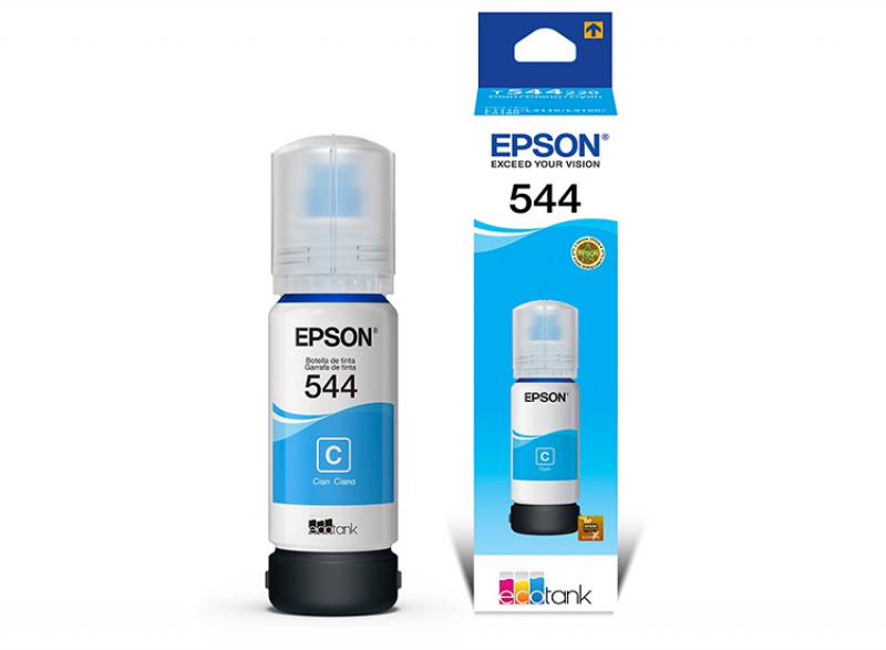 Botella de tinta EPSON T544 Cyan