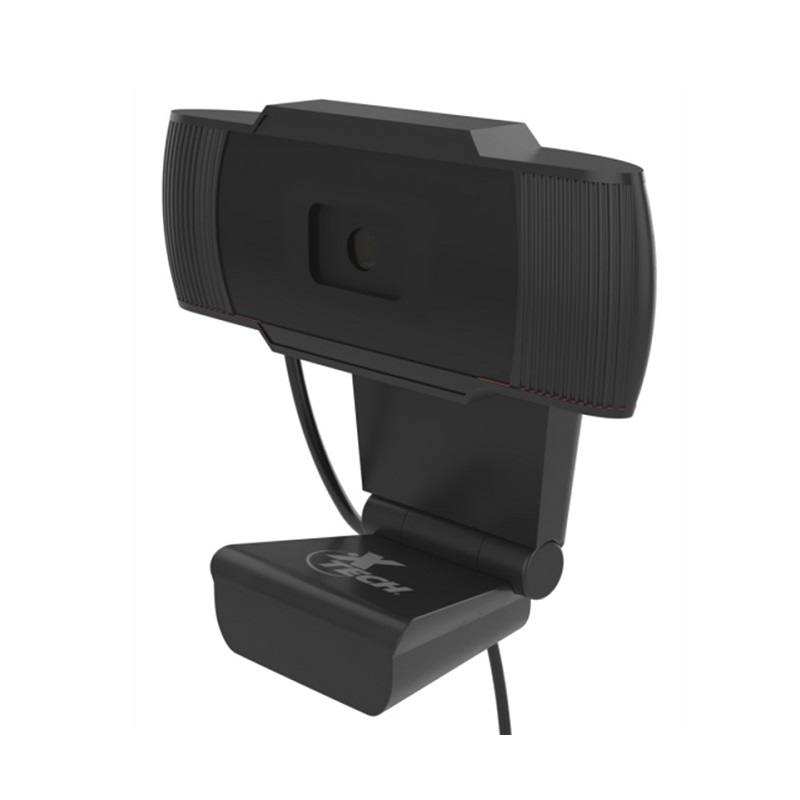 Webcam XTECH Keek XTW-720, HD 720p, con microfono, visión de hasta 80°, interfaz USB 2.1