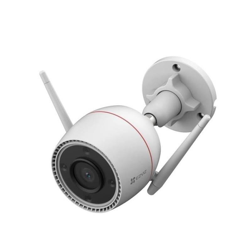 Cámara Bullet IP WiFi EZVIZ, H3C 3MP 2K, 2.8mm F2.0, IR 30m, IP67, Audio bidireccional, MicroSD Hasta 256GB, Visión Nocturna a Color