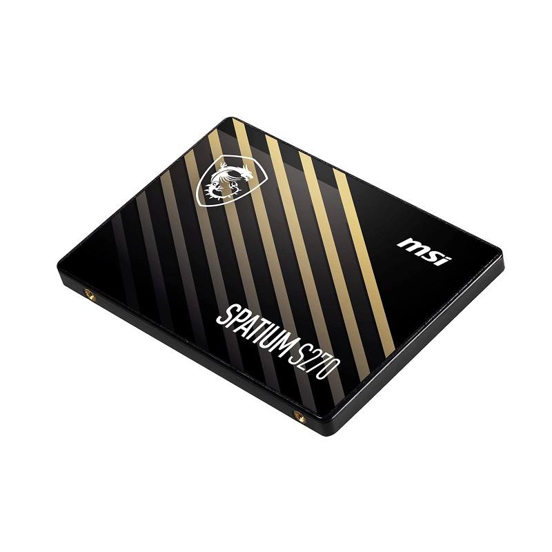 Disco de estado sólido SSD MSI SPATIUM S270 de 960GB, 2.5", 3D NAND SATA 6.0Gb/s