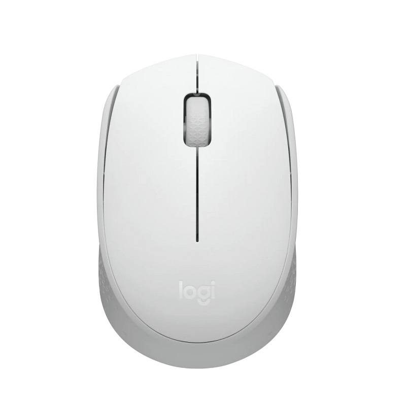 Ratón inalámbrico Logitech M170, 1000DPI, Receptor USB, Blanco