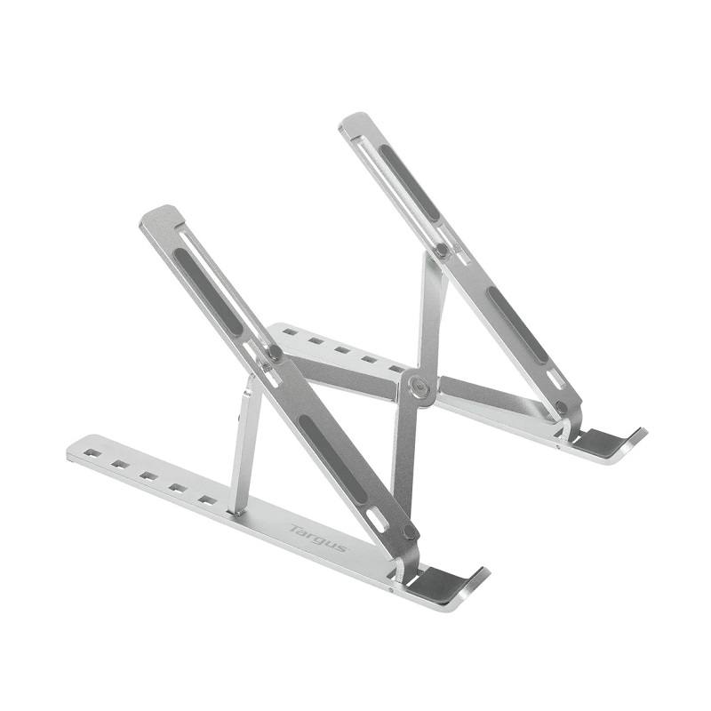 Base Portátil TARGUS AWE810GL, ergonómico para portátiles y tableta hasta 15.6", Plateado