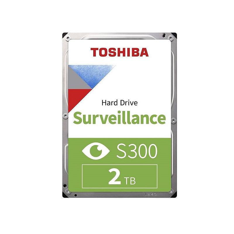 Disco duro Toshiba S300 Surveillance de 2TB 3.5 5400RPM, 128MB