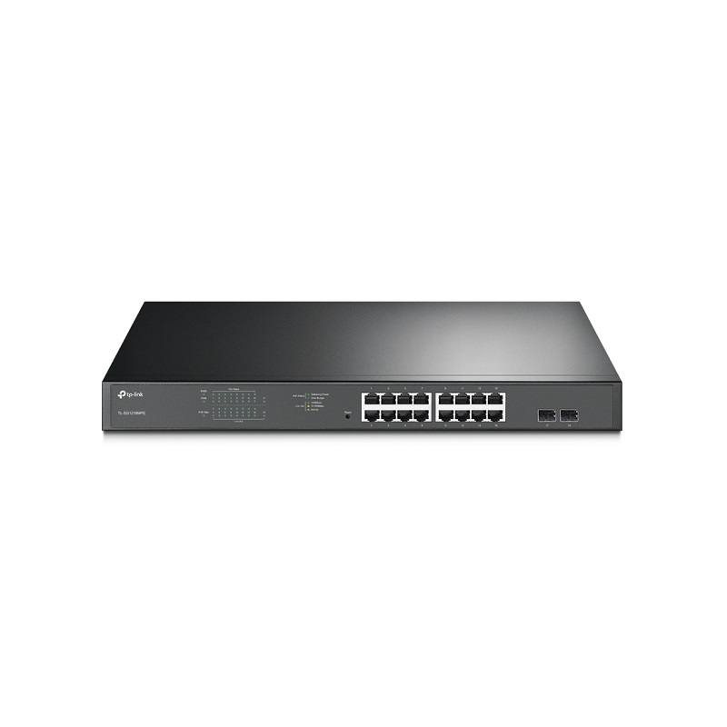 Switch TP-LINK TL-SG1218MPE de 16 Puertos PoE+ Gigabit, 2 Puerto SFP, Rackeable