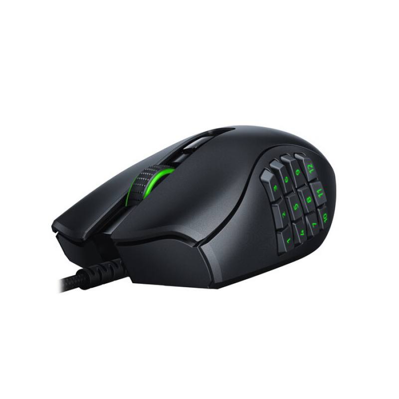 Ratón Gaming Razer Naga X, conexión USB, Iluminación RGB, 18,000 DPI, 16 Botones Programables.