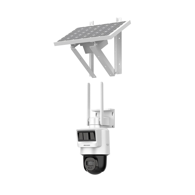 Cámara IP PT Pro Hikvision, 2.8mm, Doble Detección (Radar + PIR), 4MP, IR 30m, Solar, 4G, Audio bidireccional, IP66, Plástica