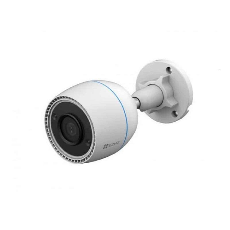 Camara Bullet IP WiFi EZVIZ, H3C 2MP FHD, 4mm F2.0, IR 30m, IP67, VN Color, Micrófono y luz estroboscópica, MicroSD Hasta 512GB