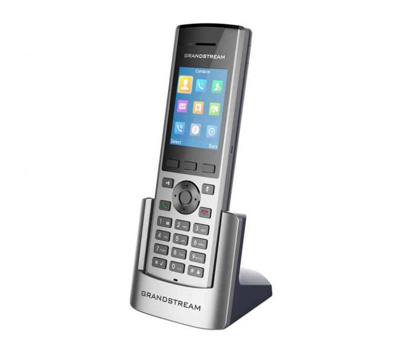 Teléfono IP Inalámbrico DECT GRANDSTREAM DP730, Video Streaming, 10 Cuentas SIP, 400M En Exteriores y 50M Interiores