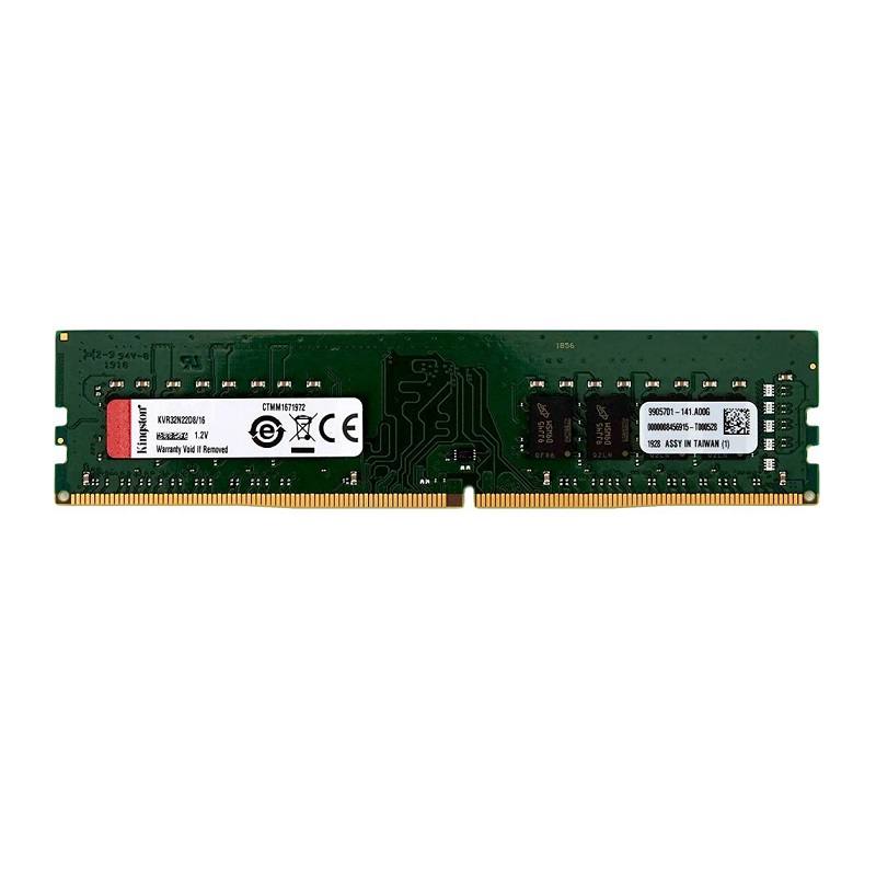 Memoria RAM DDR4 16GB 3200MHz DIMM, CL22, Non-ECC, KINGSTON