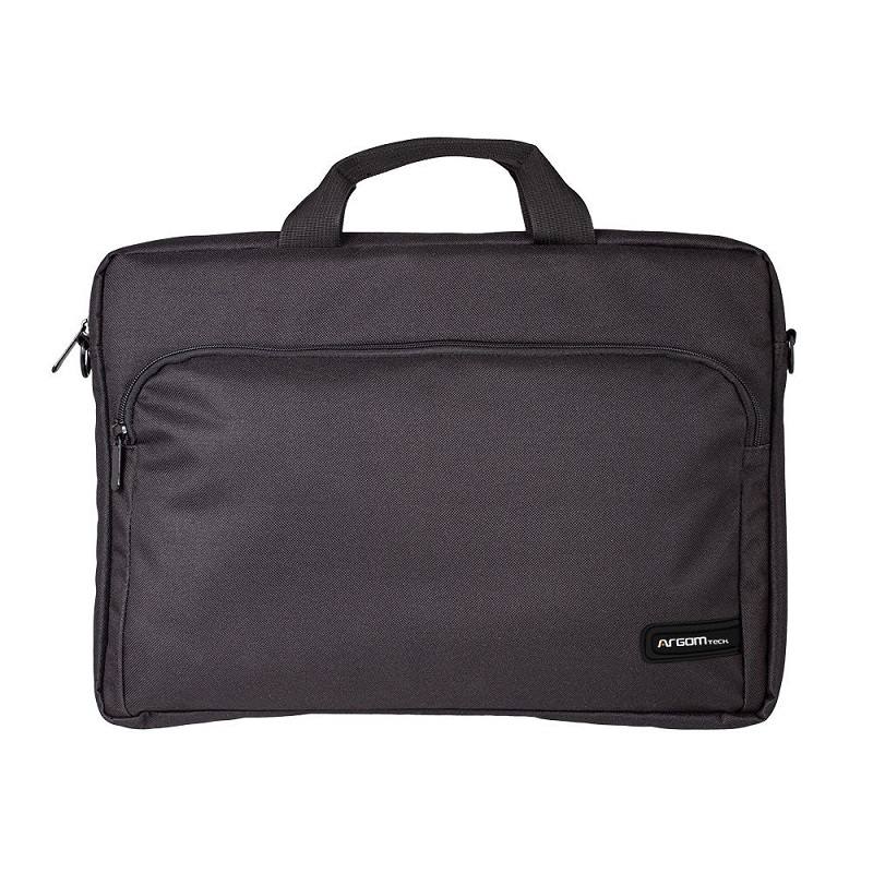 Maletin ARGOM ARG-BG-6780BK Professional, Para Laptops De Hasta 15.6", Color Negro
