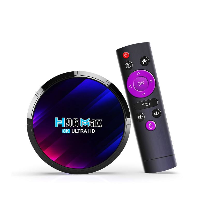 TV BOX H96 MAX 8K ULTRA HD, Android 13, 2G RAM, 16G ROM, HDMI 2.0, RJ45 WIFI, USB 3.0 BT 5.0