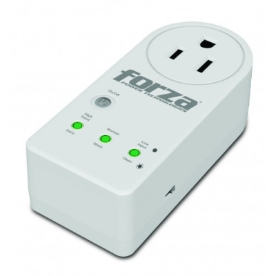 Regulador De Voltaje FORZA, 110V/120V,50/60Hz, Con Switch On/Off - 798305101682