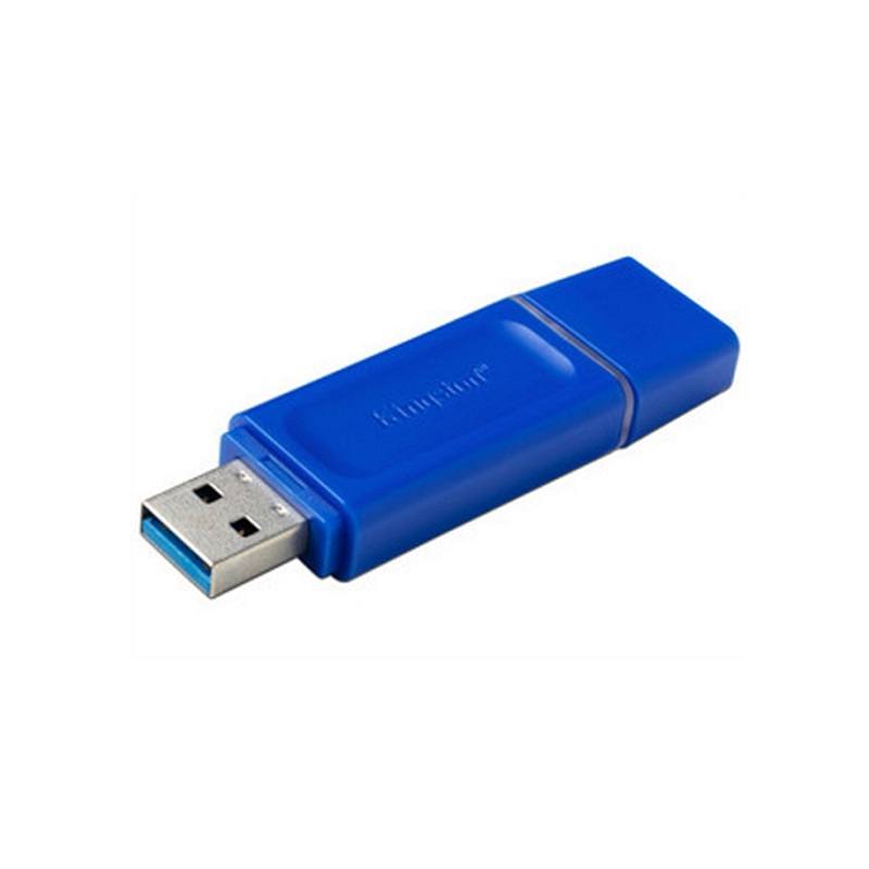 Memoria USB Kingston de 64GB, USB 3.2 Gen 1 Data Traveler Exodia, Azul