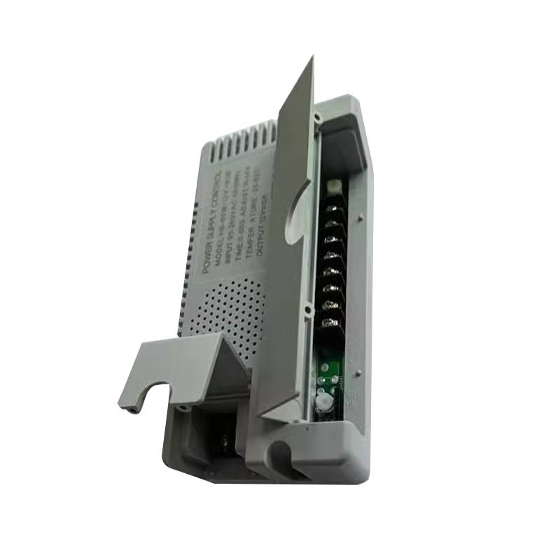 Fuente de Poder para paneles de distribucion de 12V 5A 60W, para control de acceso, carcasa plástica