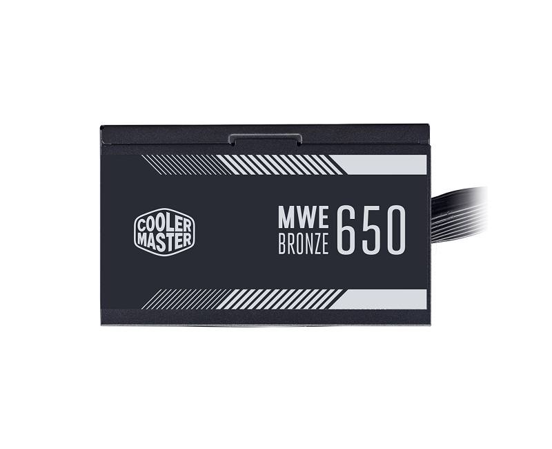 Fuente de poder COOLER MASTER 650W, MWE 650B-V2, 80+ BRONZE, ATX 12V