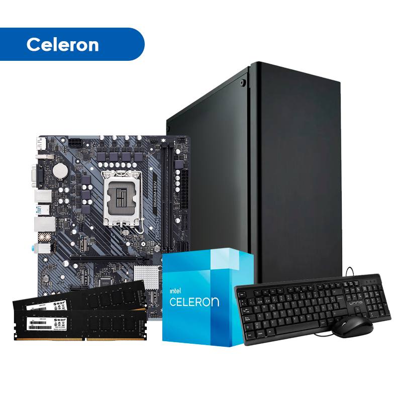 Computadora Celeron Dual Core 10th 8GB DDR4 512GB SSD No Incluye Sistema Operativo