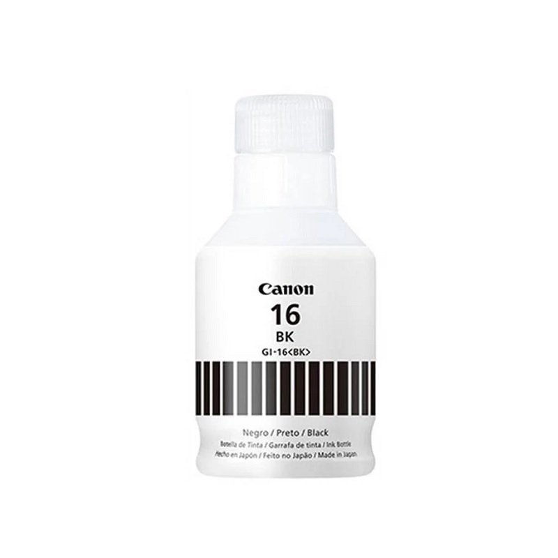 Botella de tinta Canon GI-16 Negro 70ml, para Maxify GX6010