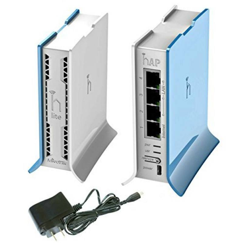 Access Point  AP WIRELESS MIKROTIK RB941-2nD-TC hAP Lite, CPU 650MHZ, 32MB RAM, 4 PUERTOS