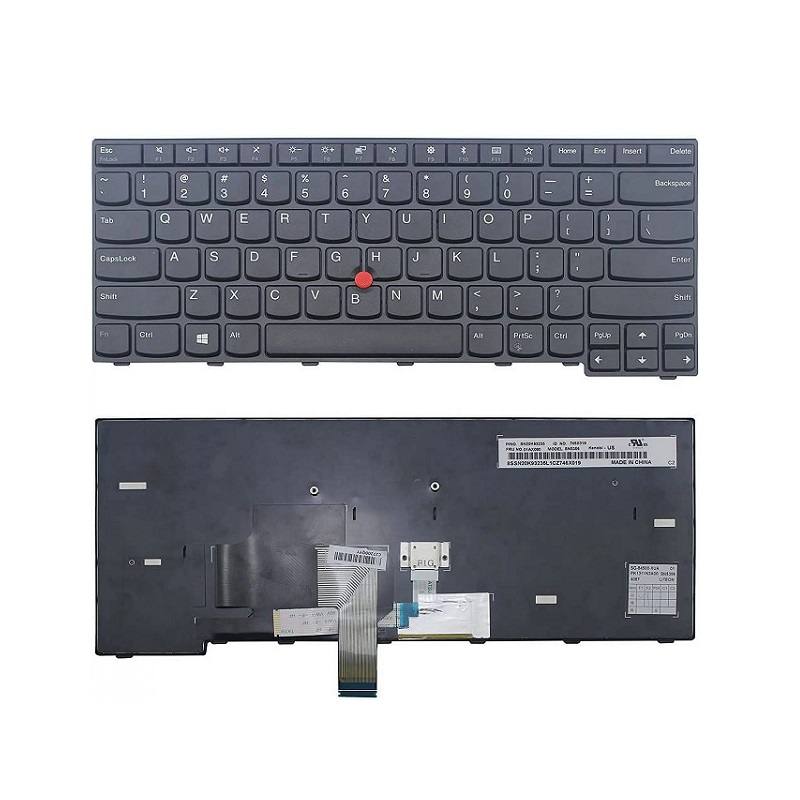 Teclado para LENOVO IBM ThinkPad T440 T440P T431S, sin retroiluminación, Inglés