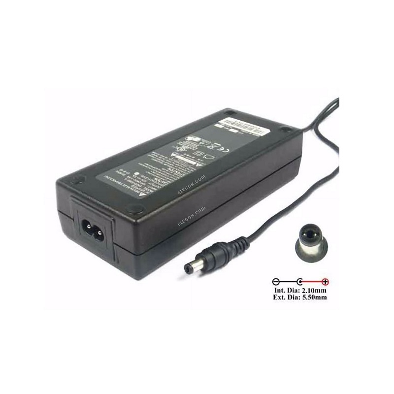 Adaptador de Corriente de 12V 5A DELTA, 60Watts, 5.5mm x 2.1mm