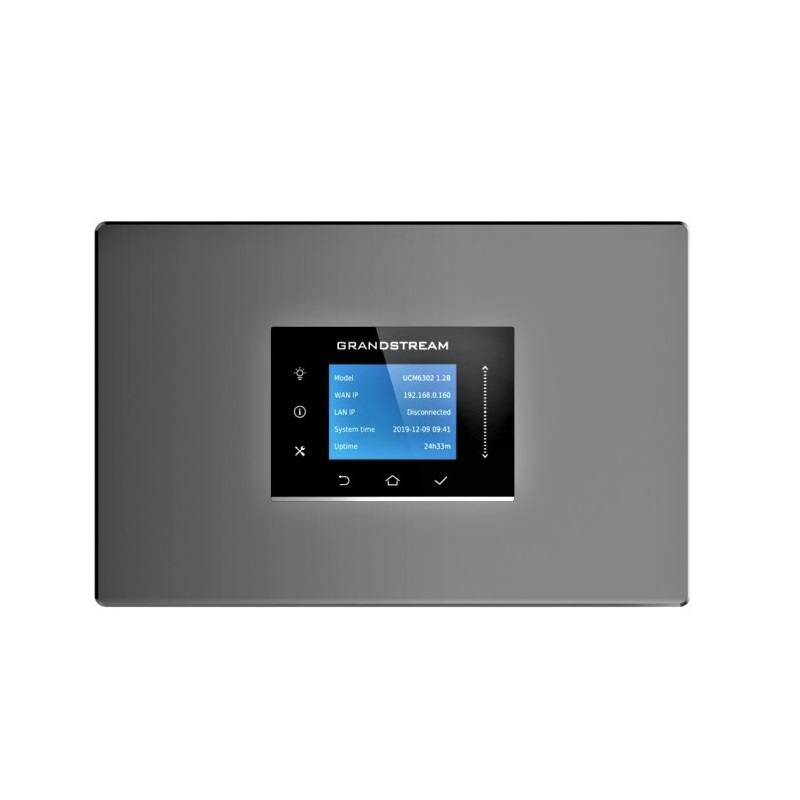 Central De Telefono IP GRANDSTREAM UCM6301, 500 Usuarios, 1FXO, 1FXS, Para Solución De Comunicaciones Unificadas