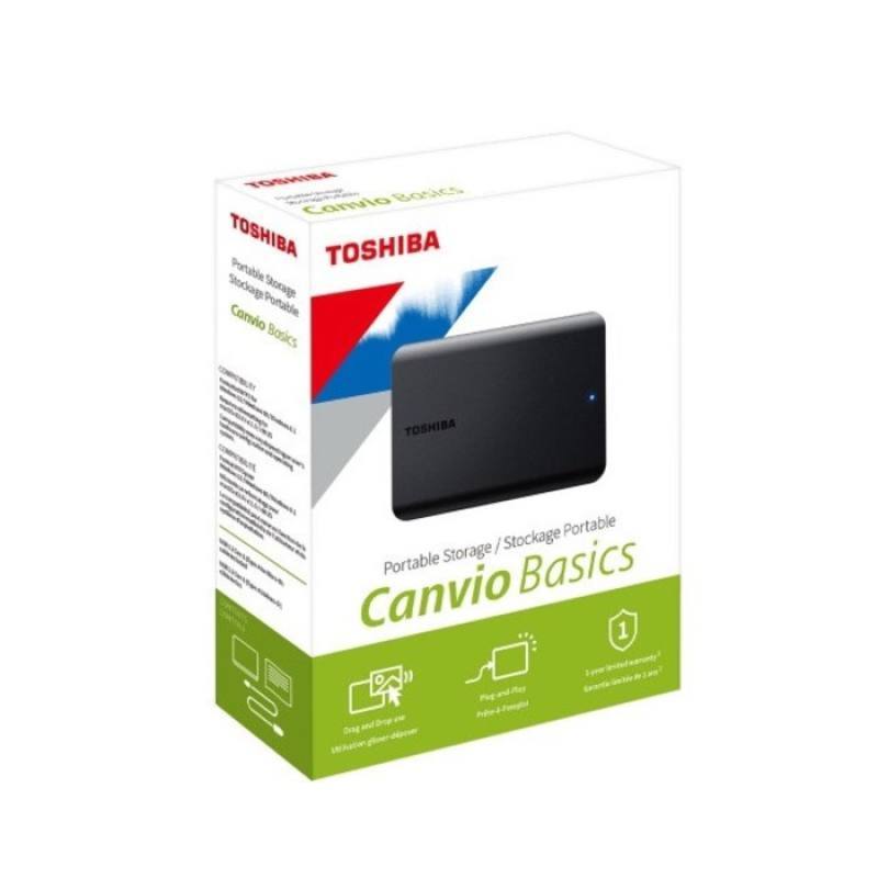 Disco Duro Externo TOSHIBA 1TB, Canvio Basics, USB 3.0 | PTYTEC