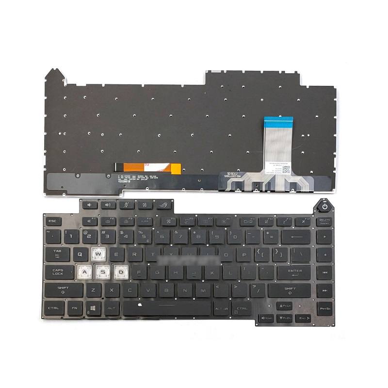 Teclado para Asus ROG Strix G15 G513 G513Q G513QM G513QY G533, retroiluminado RGB, Inglés