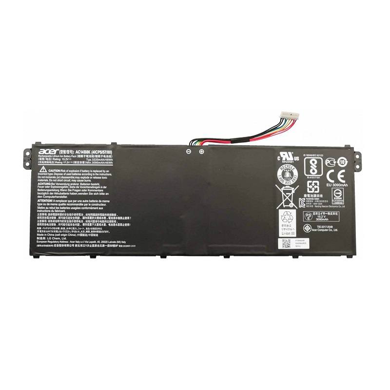 Bateria Original para Acer Aspire AC14B18J 11 CB3-111 ES1-512 3ICP5/57/80, 11.4V 36Wh