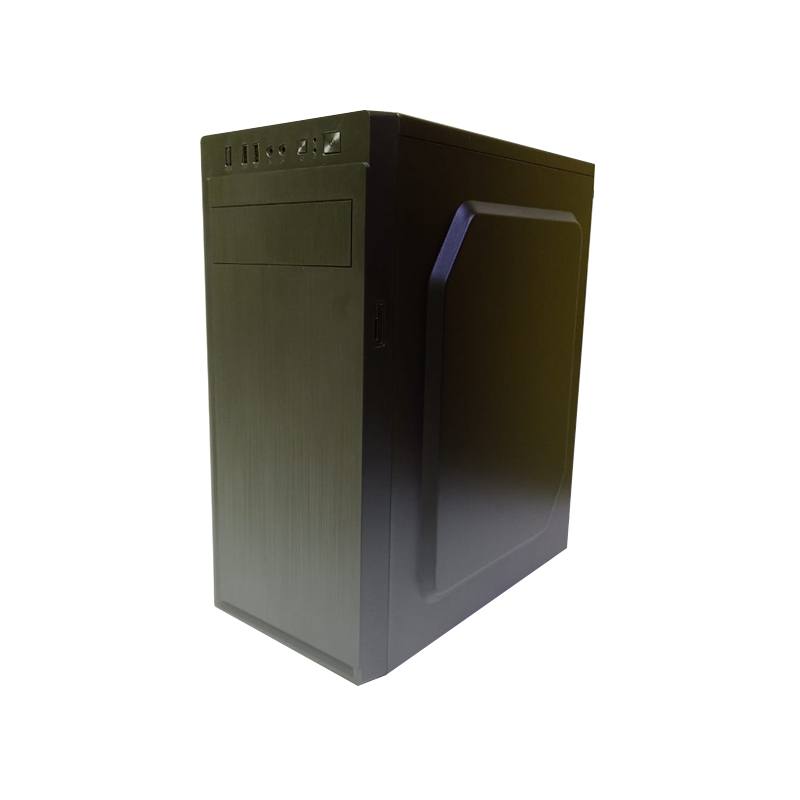 Gabinete CC N3-350, M-ATX, Incluye Fuente De Poder 600W, Color Negro