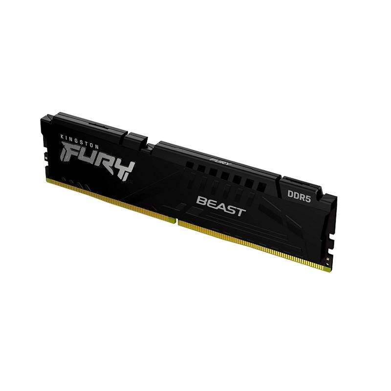 Memoria Ram KINGSTON Serie FURY BEAST, DDR5 8GB, 5200MHz DIMM, CL40, 1.25V