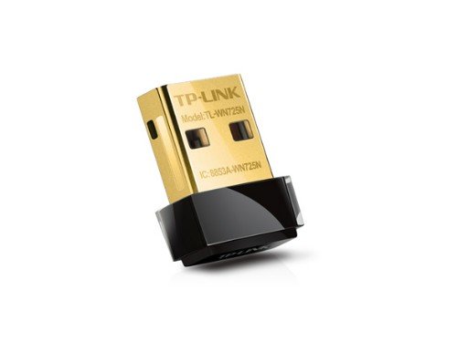 Adaptador USB Inalambrica TP-LINK TL-WN725N 802.11n/g/b 150Mbps 2.4GHz