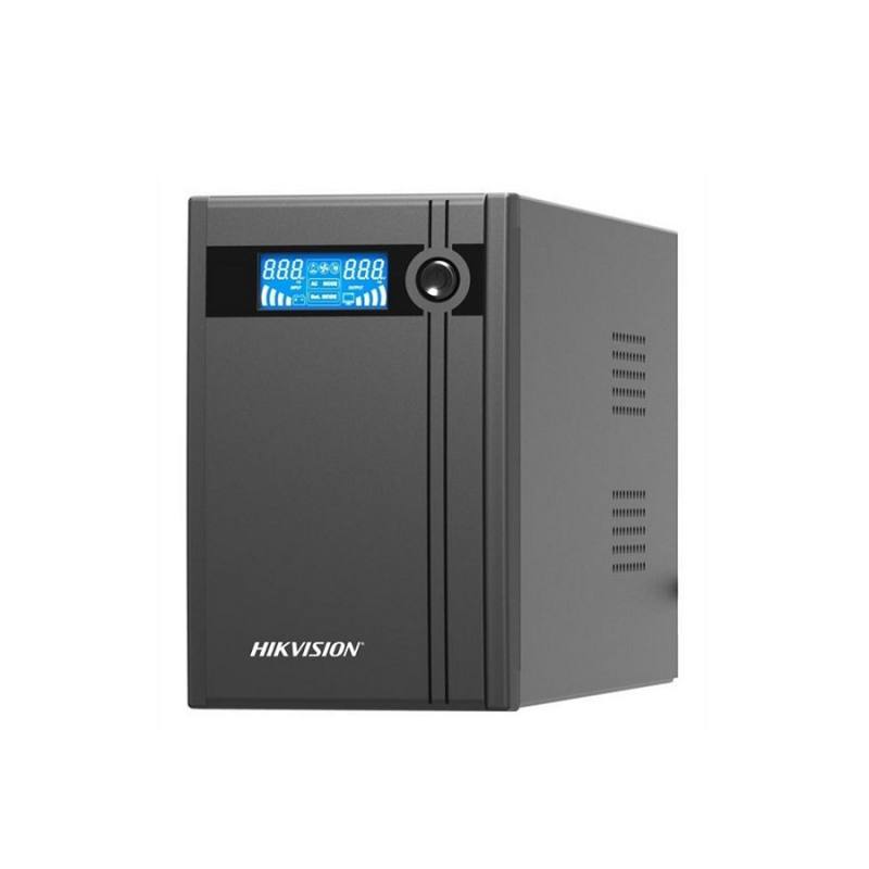 Batería (UPS) Hikvision DS-UPS2000-X, 2000VA 1200W, 6 Salidas, 110/125V, Usa 2x 12V 9Ah, Negro.
