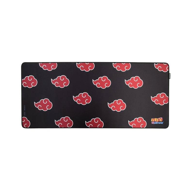 Mouse Pad Gaming CheckPoint MP1003 Naruto Shippuden Akatsuki, 79 x 34cm, Grosor 4mm, Color Negro